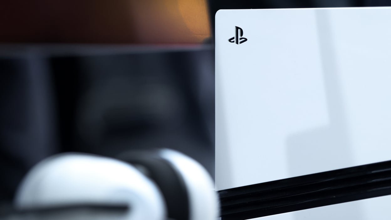 PlayStation 5 (PS5) Pro video game console at the Tokyo Game Show